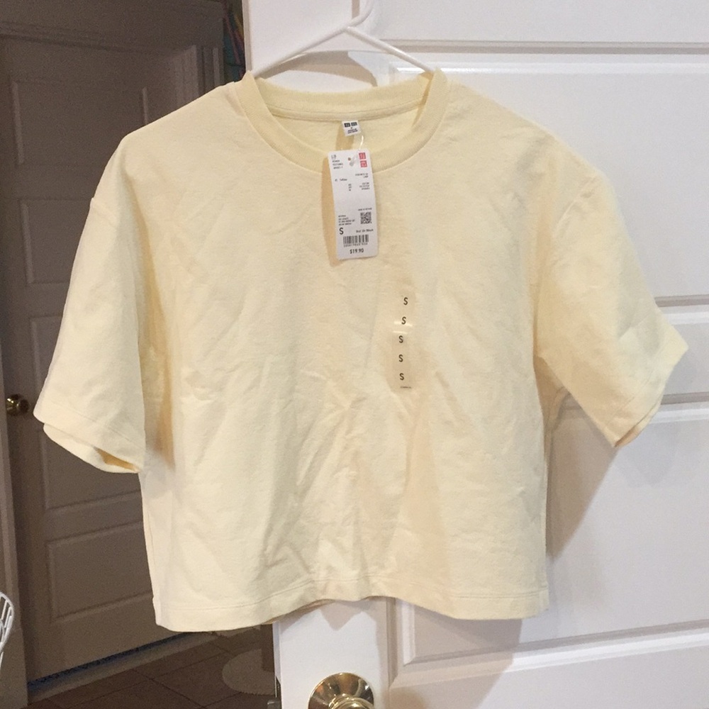 NWT Women’s Uniqlo Yellow Jersey Size Small